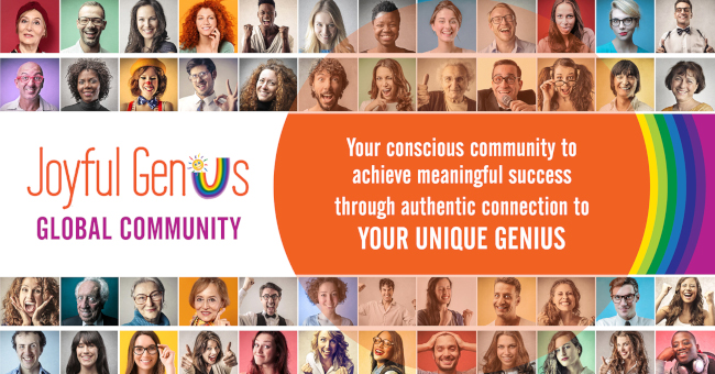 Joyful Genius Global Community on Facebook - find clients you love
